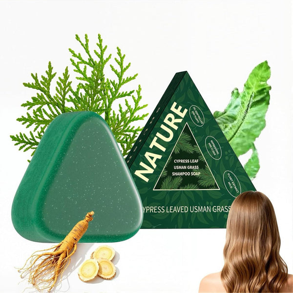 Nature Seven Beauty – Green Herb Shampoo Bar