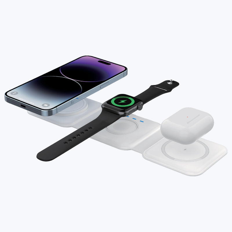 Mag Trifold 3-in-1 Foldable Wireless Charger